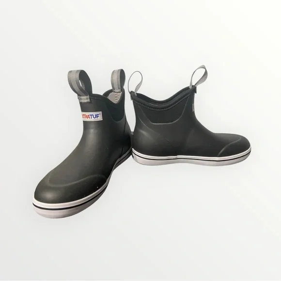 XTRATUF Women’s Ankle Deck Boots – Black – Size 5 US – New Without Tags - Picture 2 of 4